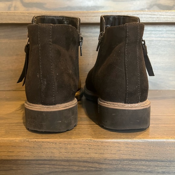 Esprit Saige Bootie in Black Suede Size 8 - Picture 7 of 11